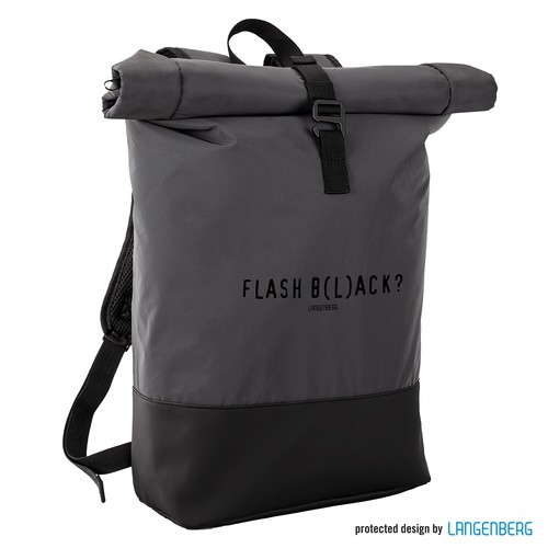 Rollup-Backpack FLASH-BLACK Rollup-Backpack FLASH-BLACK