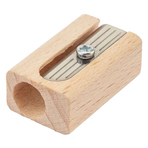 Single Pencil Sharpener - sustainable timber