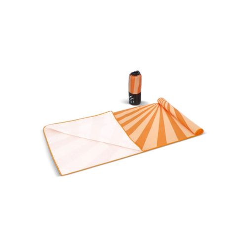 R-PET quick dry beach towel 100x180cm with pouch (200g/m²) sublimation