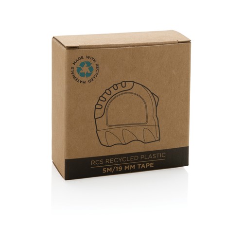 Flessometro 5m/19mm in plastica riciclata RCS