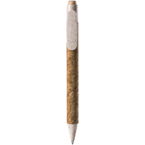 CORK AND WHEAT STRAW + ABS BALLPOINT PEN