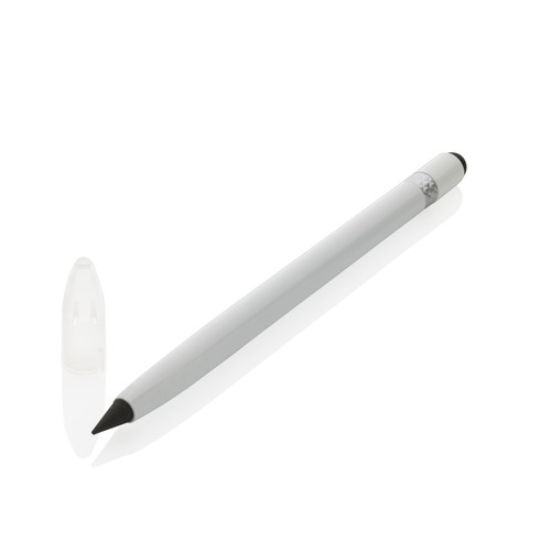 Aluminium inkless pen with eraser Aluminium inkless pen with eraser