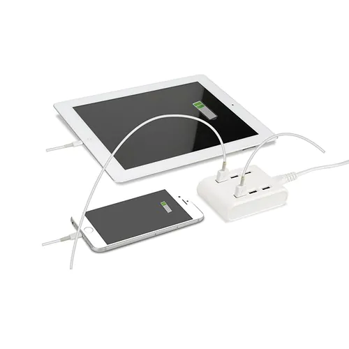 ALIMENTATEUR USB EN PLASTIQUE POUR 6 DISPOSITIF ALIMENTATEUR USB EN PLASTIQUE POUR 6 DISPOSITIF