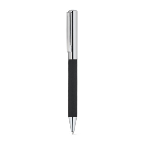 SLAUGHTER. Stylo à bille documentaire en acier inoxydable avec une finition brillante et une encre noire SLAUGHTER. Stylo à bille documentaire en acier inoxydable avec une finition brillante et une encre noire