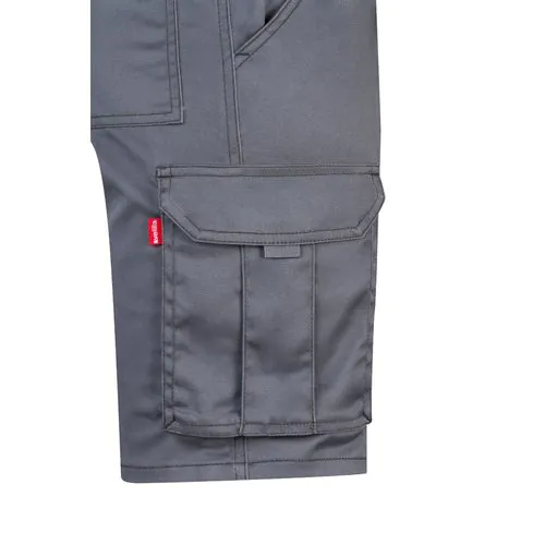 VL HEBE. Bermuda stretch, multipoches (240g/m²), en coton (46%), EME (38%) et polyester (16%) VL HEBE. Bermuda stretch, multipoches (240g/m²), en coton (46%), EME (38%) et polyester (16%)