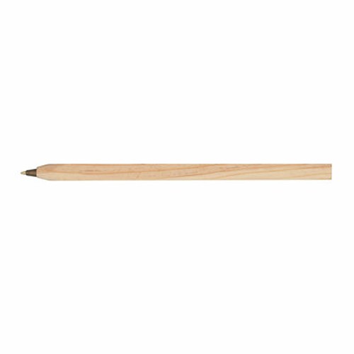 Wooden ball pen with a square cross-section shaft | Arisoa Wooden ball pen with a square cross-section shaft | Arisoa