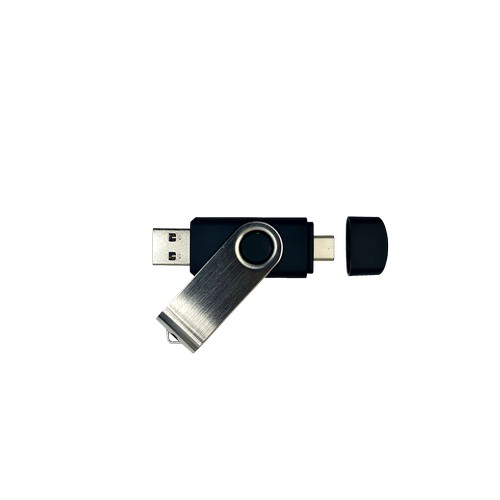 Modello C05 Disco flash USB 2.0 tipo C da 4 GB Nero