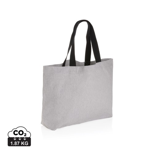 Impact Aware™ recycled canvas XL draagtas 240gsm ongeverfd