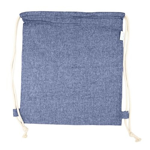 Recycled cotton and recycled polyester drawstring bag B'RIGHT | Jose Recycled cotton and recycled polyester drawstring bag B'RIGHT | Jose