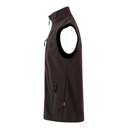 VL VARUNA. Soft shell vest (280g/m²), with polar lining, in polyester (94%) and elastane (6%) VL VARUNA. Soft shell vest (280g/m²), with polar lining, in polyester (94%) and elastane (6%)