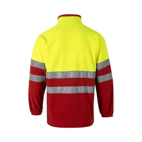 VL EROS LARGE. Two-tone fleece jacket (280g/m²), in polyester (100%)