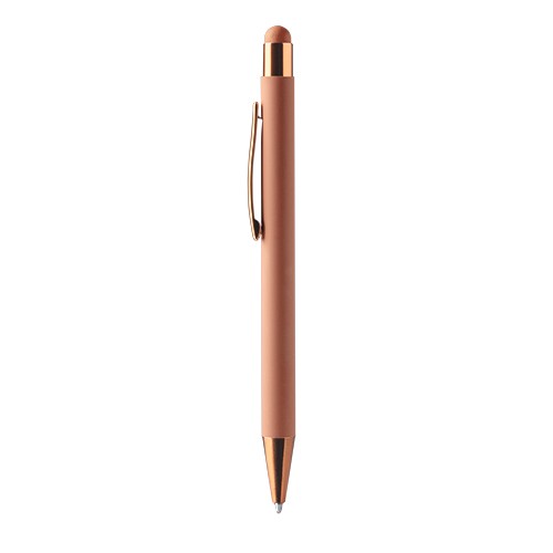 Bolígrafo soft touch. Acabado especial para graba Belisário