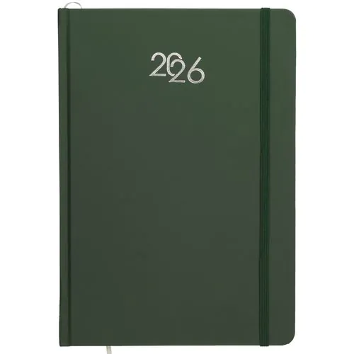 Agenda hebdomadaire 2026, couverture rigide en carton laminé