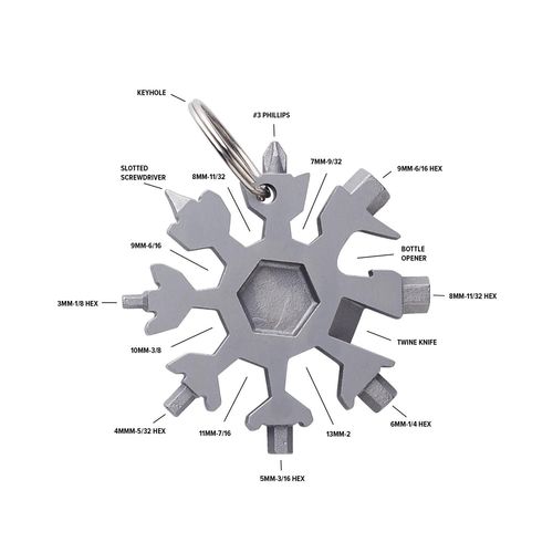 Outil multifonction en acier inoxydable Abel Outil multifonction en acier inoxydable Abel