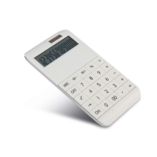 12 DIGIT PLASTIC DESKTOP CALCULATOR