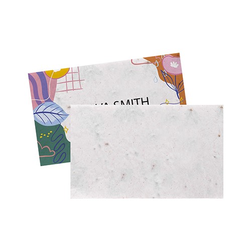 Eco-friendly business card Exacum Eco-friendly business card Exacum