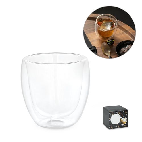 AMERICANO. Borosilicate glass cup 220 mL