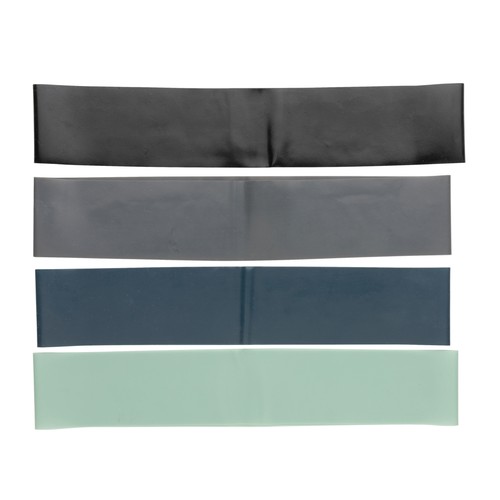 4pc elastic fitness bands in pouch 4pc elastic fitness bands in pouch