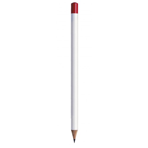 CRAYON BLANC / CAP. ROUGE - MIN. 50PCS CRAYON BLANC / CAP. ROUGE - MIN. 50PCS