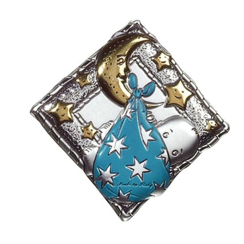 BLAZON LITTLE BOY W/MOON- mm 25x25 BLAZON LITTLE BOY W/MOON- mm 25x25