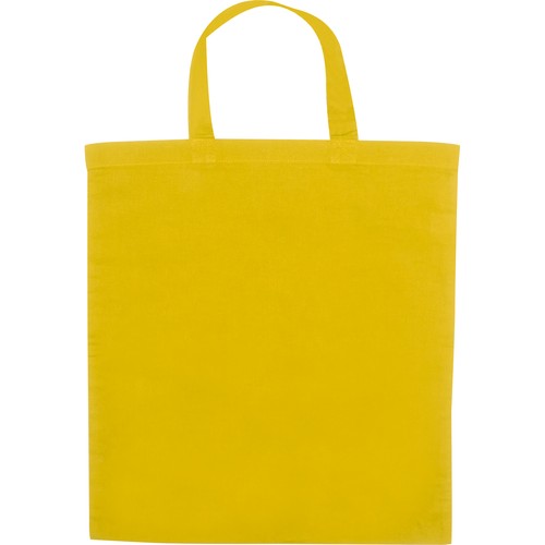 Bolsa de algodón con asas cortas Bolsa de algodón con asas cortas