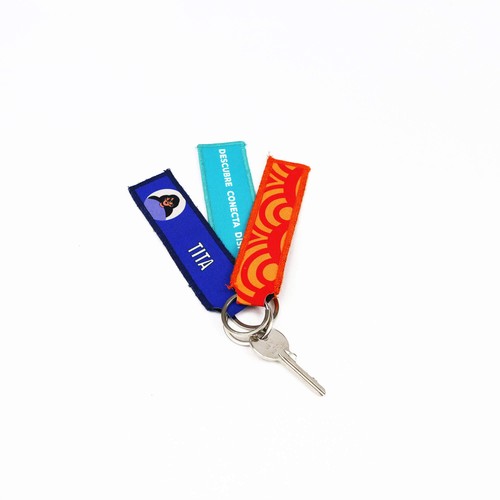 GRAND PORTE-CLÉS RUBAN PERSONNALISABLE GRAND PORTE-CLÉS RUBAN PERSONNALISABLE