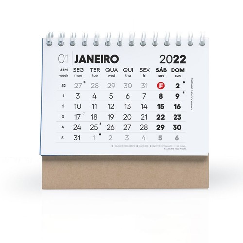 PETIT CALENDRIER DE BUREAU 13 FEUILLES PERSONNALISABLES