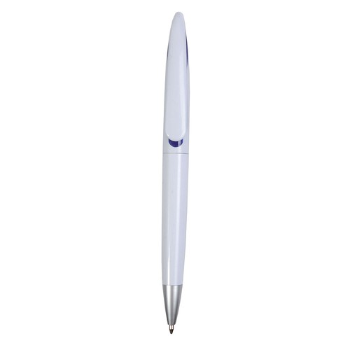Plastic ballpen with curve shaped clip Plastic ballpen with curve shaped clip