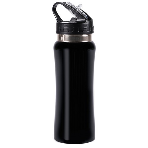 600 ML SPORTS WATER-BOTTLE IN STAINLESS AND PLASTIC