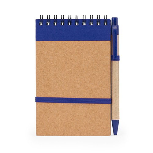 A6 Notebook with pen Justi