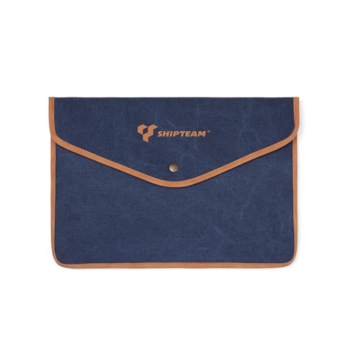 VINGA Bosler GRS recycled canvas 16" laptop sleeve VINGA Bosler GRS recycled canvas 16" laptop sleeve