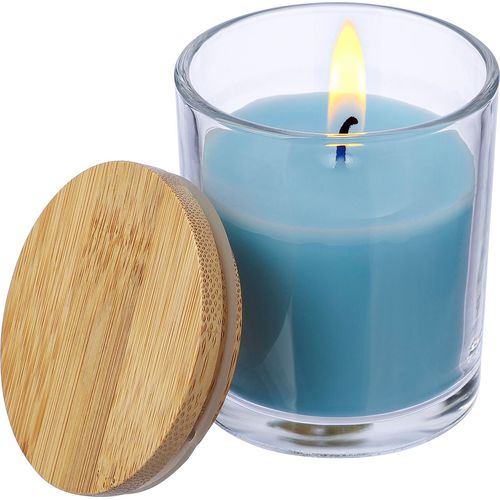 Glass candle Riven Glass candle Riven