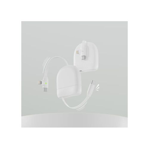 Cavo USB-C e Lightning retrattile Xoopar ICE-R da 60 W, 1 metro