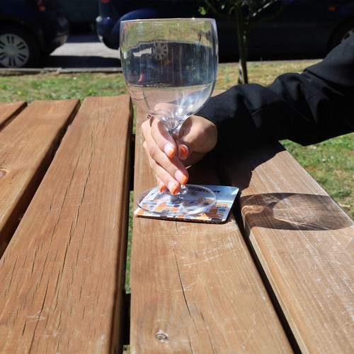 BASE DE TASSE EN LIÈGE 8CM PERSONNALISABLE