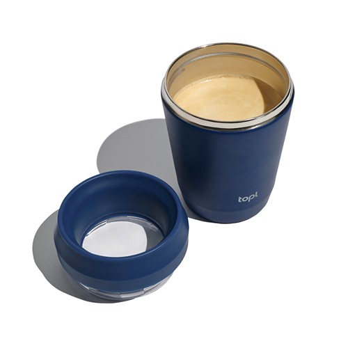 Topl Recycled Steel To Go Tumbler Patented 360 Lid 235ml Topl Recycled Steel To Go Tumbler Patented 360 Lid 235ml