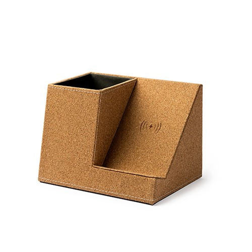 Porte-cayons avec chargeur sans fil intégré. Acero Porte-cayons avec chargeur sans fil intégré. Acero