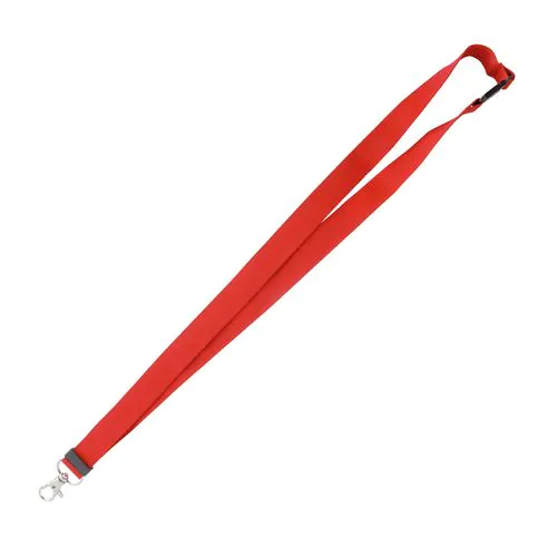 Lanyard avec attache de sécurité et mousqueton