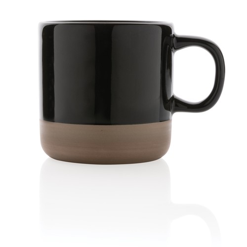 Glazed ceramic mug 360ml Glazed ceramic mug 360ml