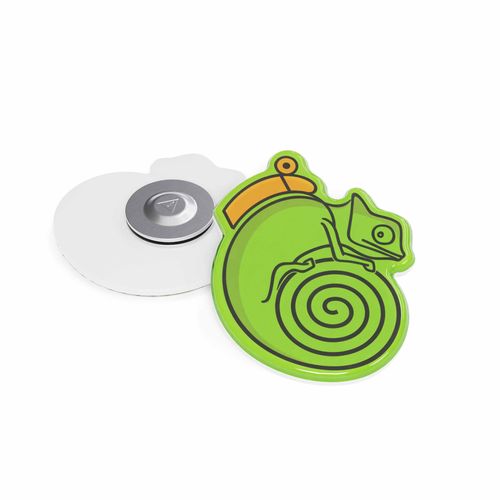 Pin Plastic with magnet, Design your own, Doming in full color