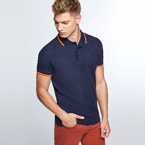Short-sleeve polo shirt NATION
