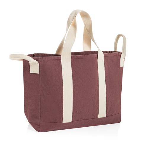 BEAU AWARE™ Beach bag 400gsm recycled canvas, with side hand BEAU AWARE™ Beach bag 400gsm recycled canvas, with side hand