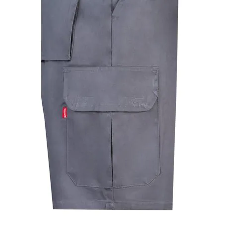 VL CHIONE. Bermuda sergé, multipoches (200g/m²), en coton (35%) et polyester (65%)