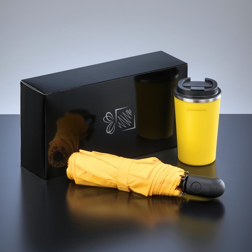 TRAVELLER SET: THERMAL MUG NORDIC 350 ml & FULL AUTOMATIC UMBRELLA TRAVELLER SET: THERMAL MUG NORDIC 350 ml & FULL AUTOMATIC UMBRELLA