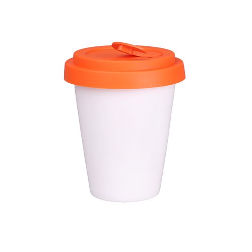 Mug Freedom Small Lock 200ml white/orange Mug Freedom Small Lock 200ml white/orange