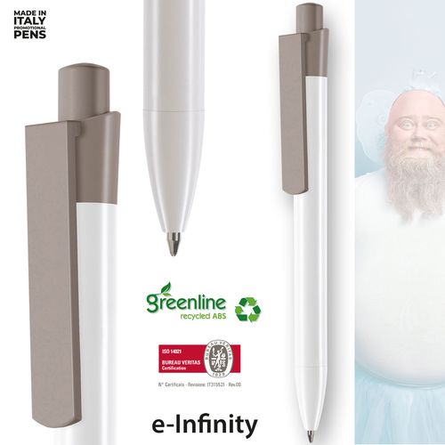 Stylo Bille e-Infinity Recycled White Stylo Bille e-Infinity Recycled White
