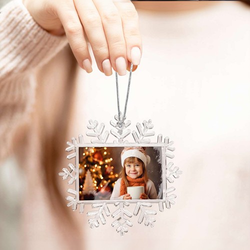 Flocon de neige transparent