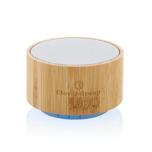 Altavoz inalámbrico 3W bambú y RCS Altavoz inalámbrico 3W bambú y RCS