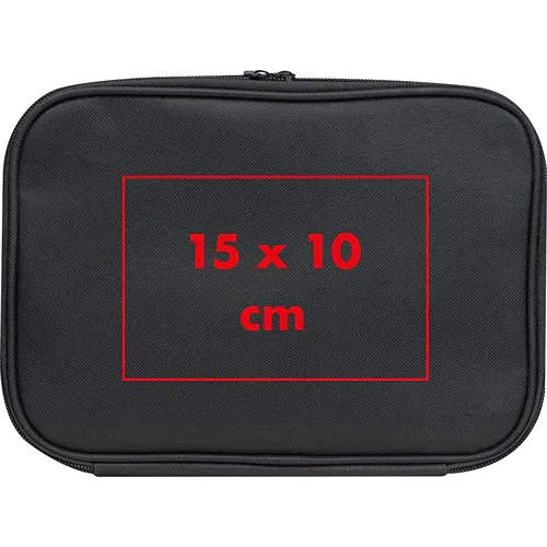 Bolsa nevera de RPET con compartimento extra y fondo de corcho Bolsa nevera de RPET con compartimento extra y fondo de corcho