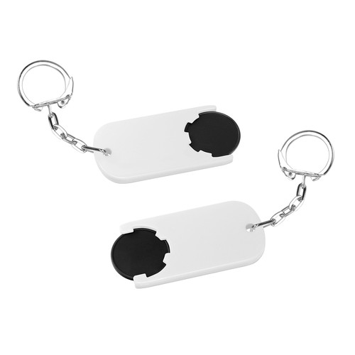 Chiphouder met winkelwagenmuntje 1€ "Alpha" Chiphouder met winkelwagenmuntje 1€ "Alpha"