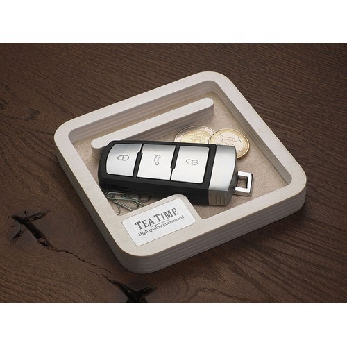 Organizzatore da tavolo in legno